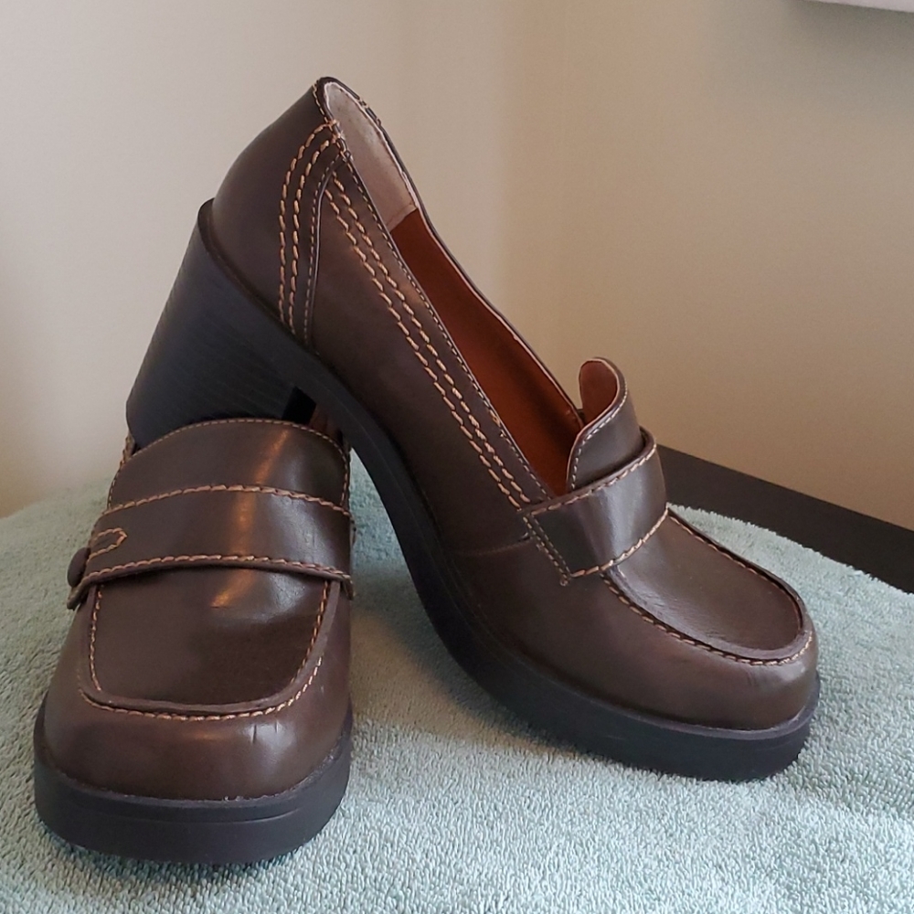 Brown loafer